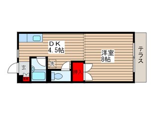 ベルメゾン鷺沼の物件間取画像